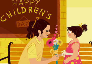 Mom Appreciate Childrens Day - vector gratuit #395013 