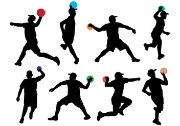 Free Dodge Ball Icons - Kostenloses vector #396173