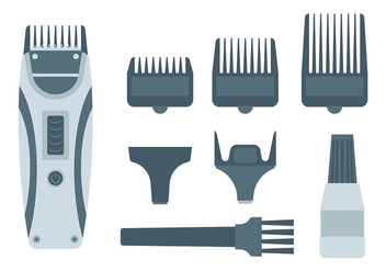 Free Hair Clippers Icons Vector - Kostenloses vector #399933