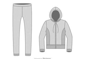 Free Tracksuit Vector Illustration - Free vector #402543