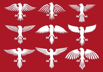 Polish Eagle Icons - vector #403063 gratis