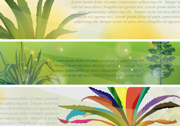 Banners Maguey - Free vector #403213
