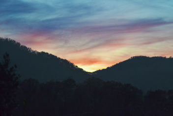 11-26-16 evening clouds Rich Mountain Gap - image gratuit #403503 
