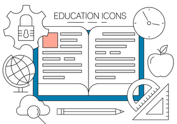 Free Education Icons - vector #404593 gratis