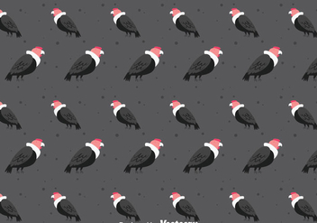 Condor Bird Seamless Pattern - vector gratuit #405143 