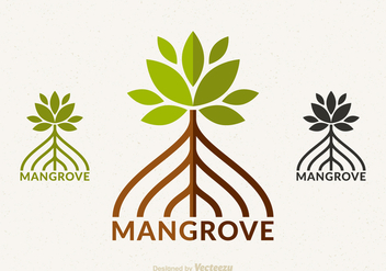 Free Mangrove Vector Logo Design - vector gratuit #405703 