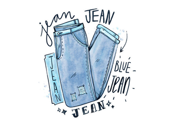 Free Blue Jean - vector #409013 gratis