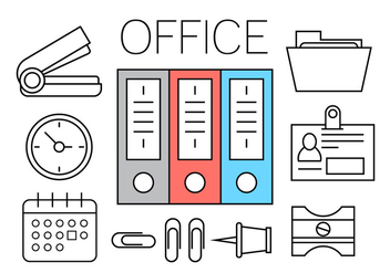 Free Office Icons - vector #411513 gratis