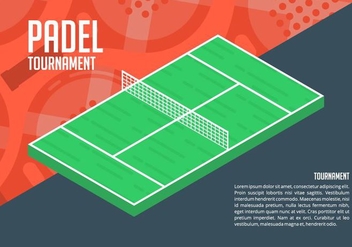 Padel Background - Free vector #412013