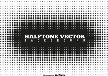 Vector Halftone Template - vector gratuit #412733 