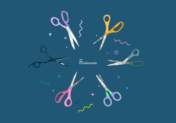 Scissors Free Vector - Kostenloses vector #413513