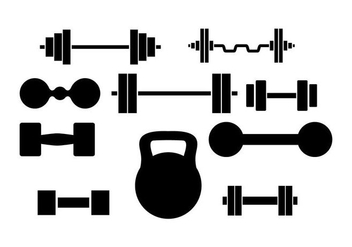 Free Dumbell Vector - Free vector #414213