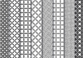 Chain Mail Pattern - Free vector #415833