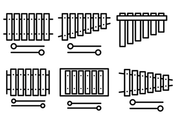 Free Marimba Icons Vector - Kostenloses vector #416023