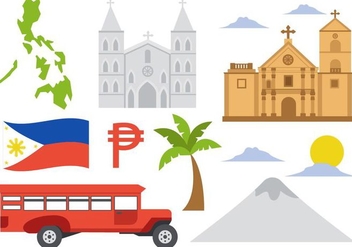 Free Philippines Icons Vector - vector #418413 gratis