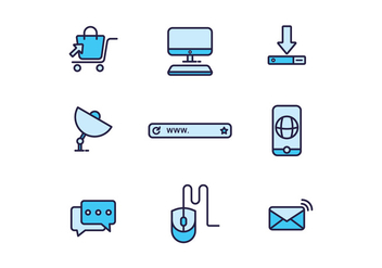 Free Internet Icons - Free vector #420043