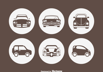 Free Car Silhouette Vector Icons - vector gratuit #420223 