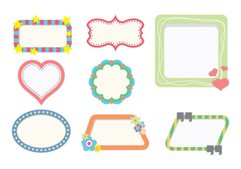 Funky Frame Pack - Free vector #422253