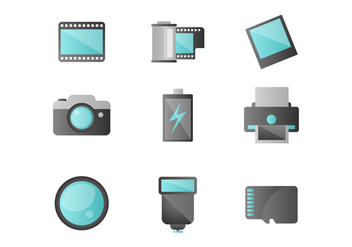 Free Photography Vector Icons - Free vector #422573