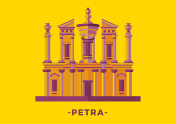 Petra Flat Free Vector - Kostenloses vector #422643