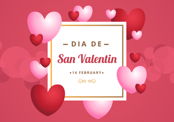 Free San Valentin Background - Kostenloses vector #424043