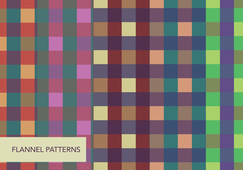 Colorful Flannels - vector gratuit #424173 