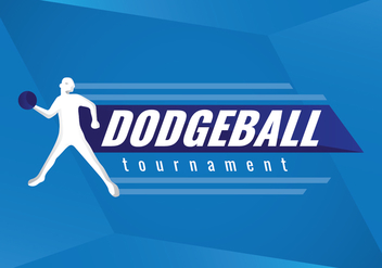 Free Dodgeball Tournament Vector Logo - бесплатный vector #425313