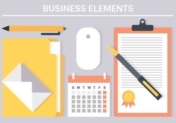 Free Vector Business Elements - Free vector #426073