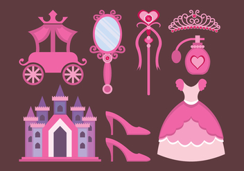 Princesa Design Elements - бесплатный vector #426643