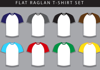 Raglan T-Shirt - Kostenloses vector #426893