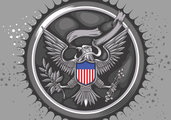 American Silver Eagle Vector - vector #429593 gratis