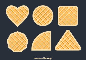 Waffles Vector Set - vector #430893 gratis