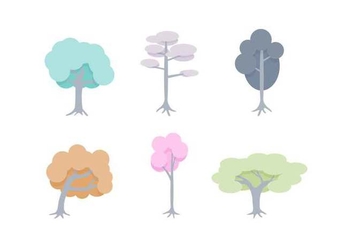 Free Unique Tree with Roots Vectors - Free vector #433073