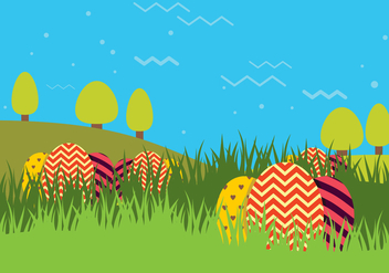 Easter Background - vector gratuit #433803 