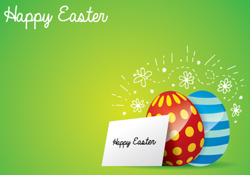 Easter Egg Background - Free vector #433953