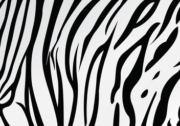 White Tiger Stripe Pattern Vector - Free vector #433973