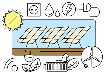 Free Green Energy Icons - vector #434663 gratis