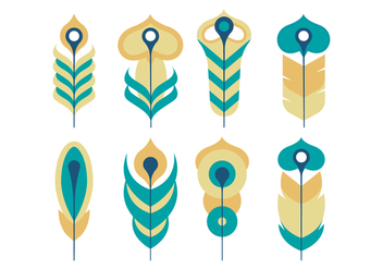 Feather Vector Collection - Free vector #435283