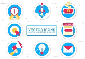 Free Vector Media Icon Design Set - vector #436383 gratis