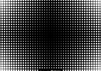 Halftone Squares Background Vector Illustration - Free vector #437073