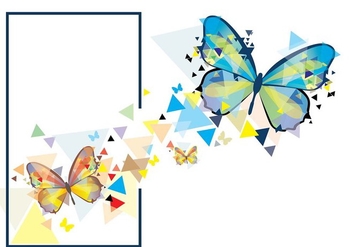 Mariposa Mosaic illustration - бесплатный vector #437133
