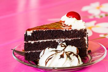 Piece of black forest cake - Kostenloses image #439163
