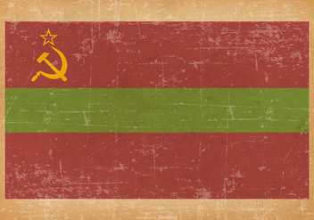 Grunge Flag of Transnistria - Free vector #440833