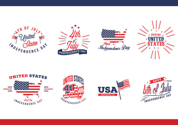 Independence Day USA Vector - vector #440873 gratis