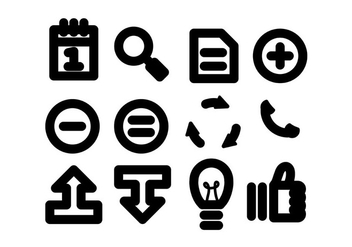 Flat Multimedia Icons Vector - Free vector #441453