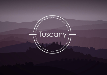 Tuscany Background Free Vector - vector gratuit #442783 