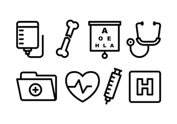 Medical Icon Pack - vector gratuit #445053 