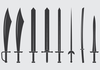 Swords Icon - Free vector #445073