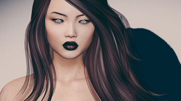 Psionic Eyes by theSkinnery @ Blush & Dune Brows by theSkinnery @ Enchantment - бесплатный image #447873