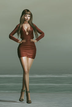 Dress Elle by Lybra @ Fameshed - image #448453 gratis